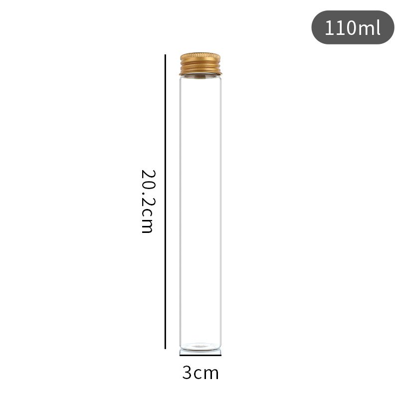 2024 hot selling screw neck Dia 30mm tubular glass vials 12ml 15ml 20ml 25ml 30ml 40ml 50ml 60ml 80ml 100ml 110ml tube vials