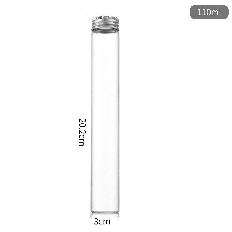 2024 hot selling screw neck Dia 30mm tubular glass vials 12ml 15ml 20ml 25ml 30ml 40ml 50ml 60ml 80ml 100ml 110ml tube vials