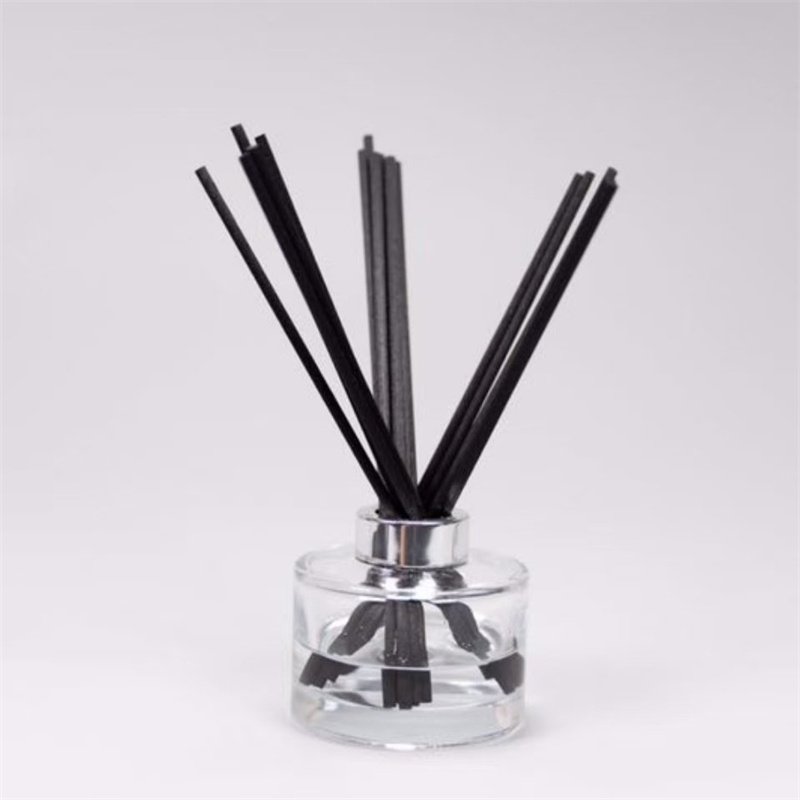 Wholesale Aromatherapy Volatile Stick Household Product Straight White Aroma Fiber Stick Black Diffuser Stick For Glass Bottle