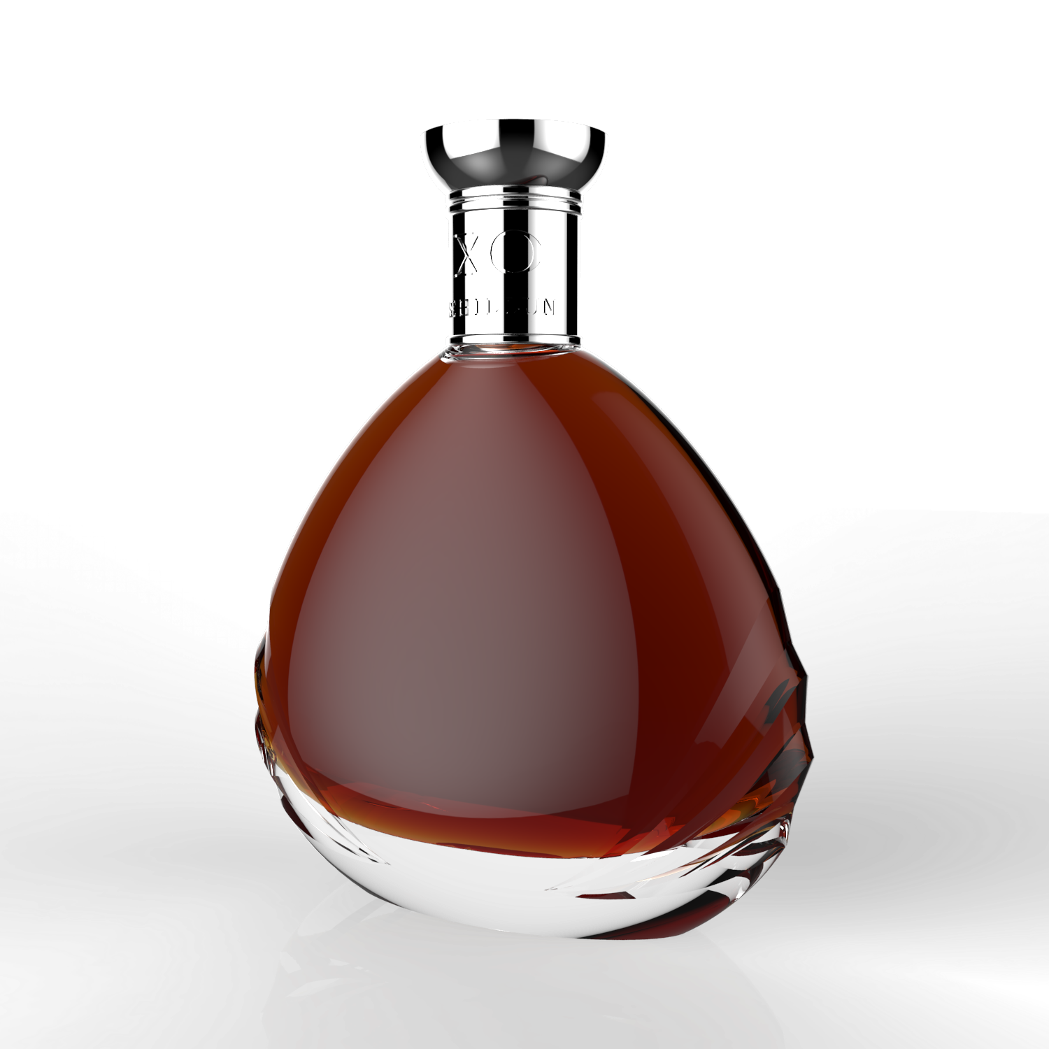 hot sale design shape glass bottle with cork 700ml 750ml 1L 3L liquor bottle for gin vodka tequila rum gin whisky glass bottle