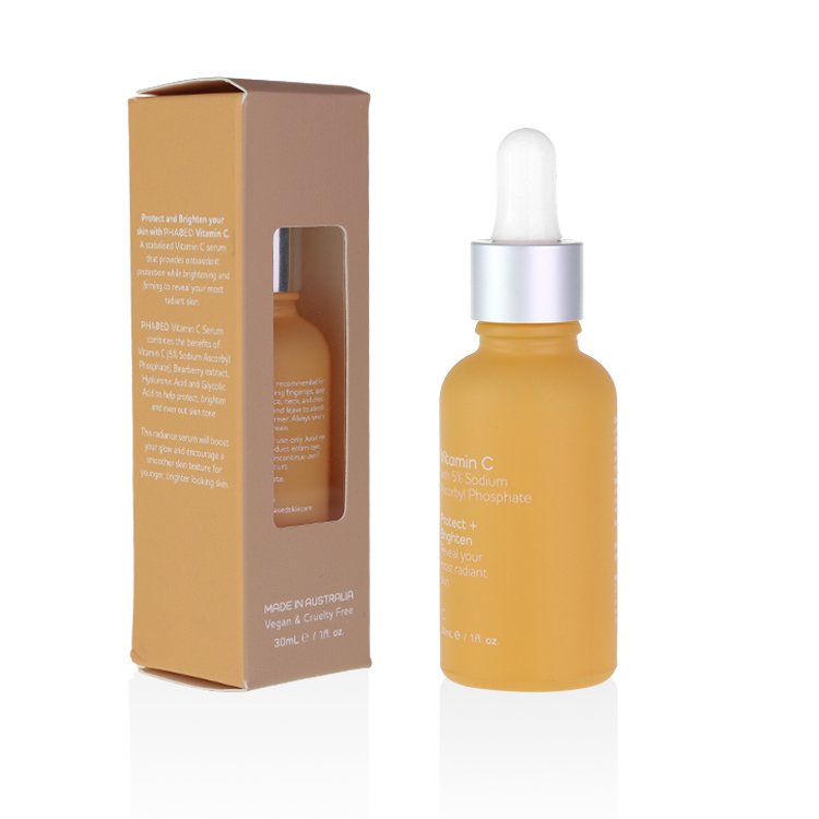 15ml 20ml 30ml 50ml cosmetic tincture essential oil face serum pink glass bottles colored glass dropper bottles with craft box