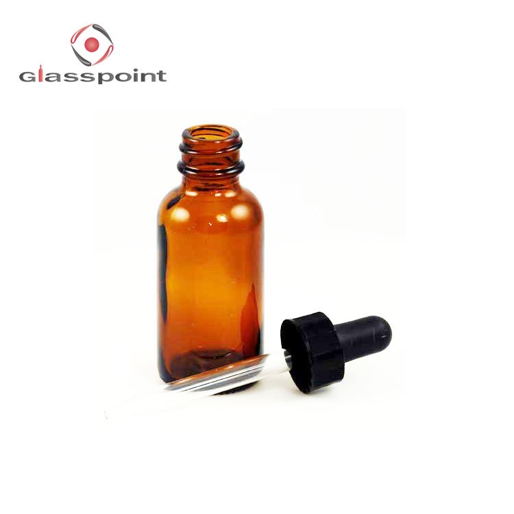 2oz personal care oil glass bottle