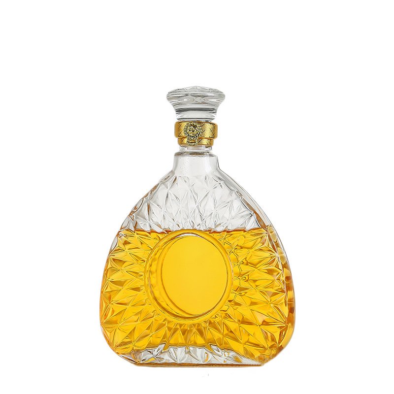 Beautiful 100ml Whiskey Bottle Glass Bottle