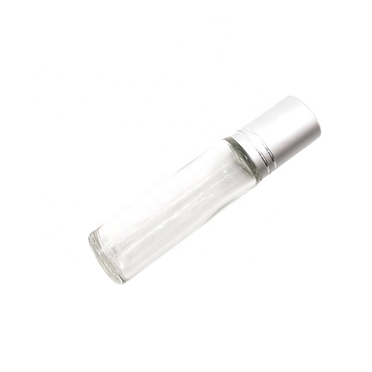 Leak proof Amber Blue Clear 10ml essential oil roller bottle glass perfume bottle