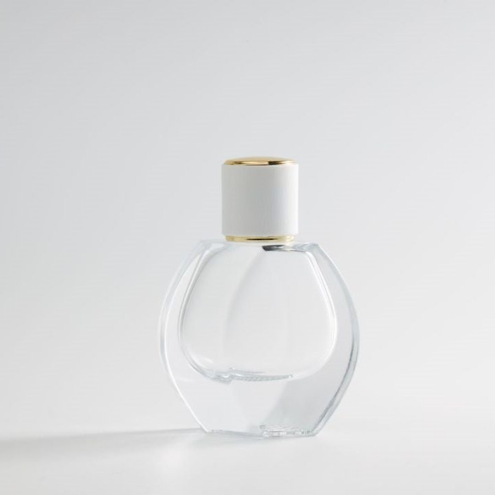 2023 newest modern luxury portable travel sub package 30ml perfume bottle customized glass bottle with cap