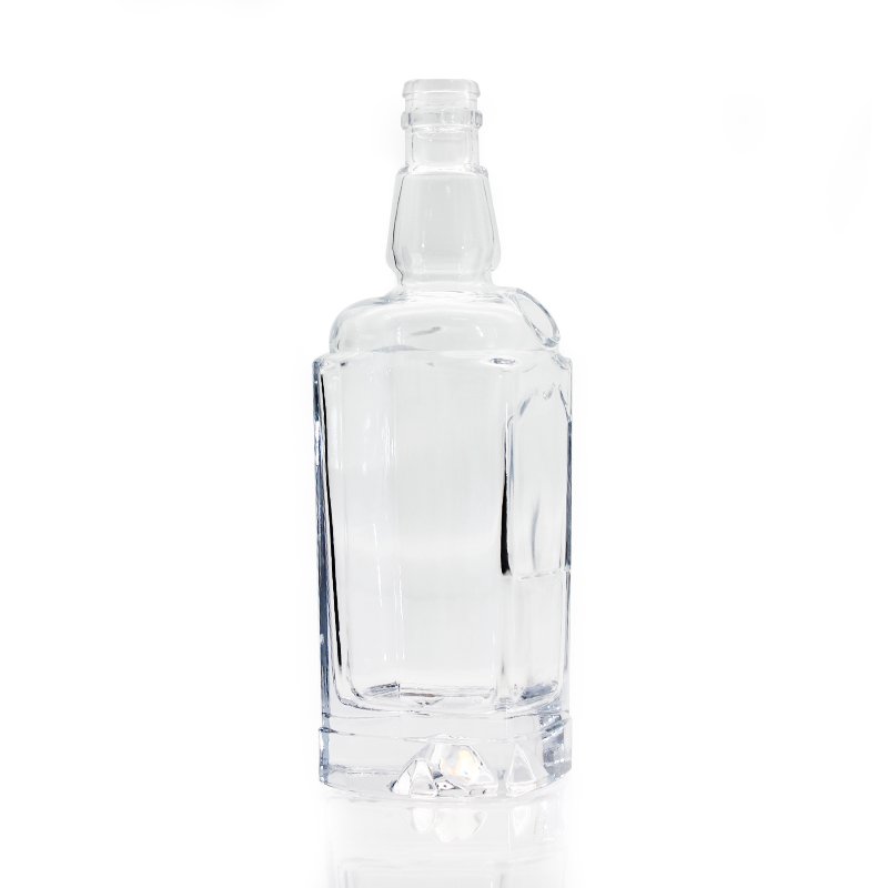 High Quality 750ml empty liquor bottles sale whisky glass bottles supplier