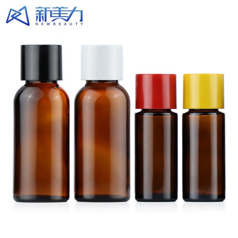 Xinmeili Shrinkage K Series Flavor Glass Bottle Pharmaceutical Grade Glass Sample Bottle 10cc Medicine Glass Bottle