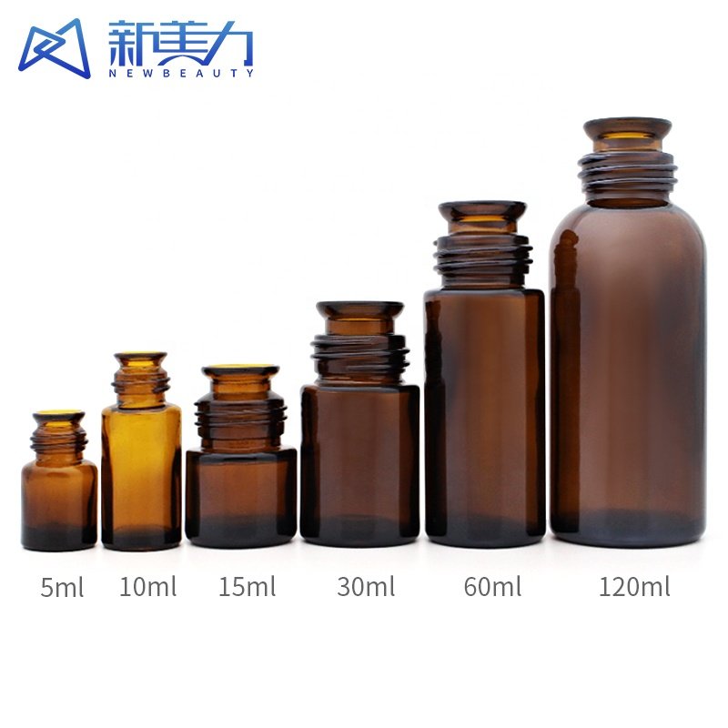 Xinmeili Shrinkage K Series Flavor Glass Bottle Pharmaceutical Grade Glass Sample Bottle 10cc Medicine Glass Bottle