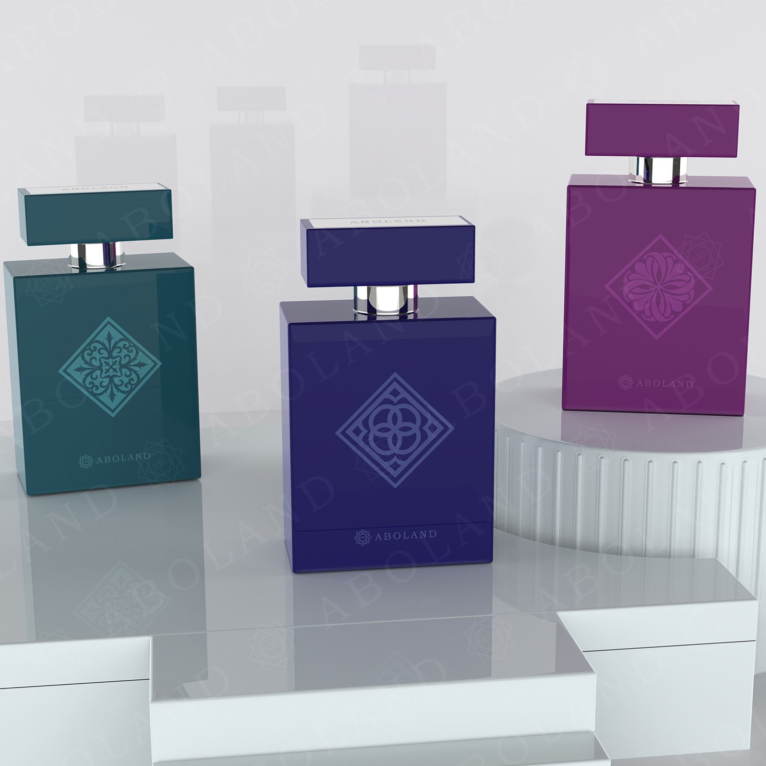Personalized Custom Luxury Fragrance Glass Bottle Premium Empty Perfume Bottles With Packaging Box