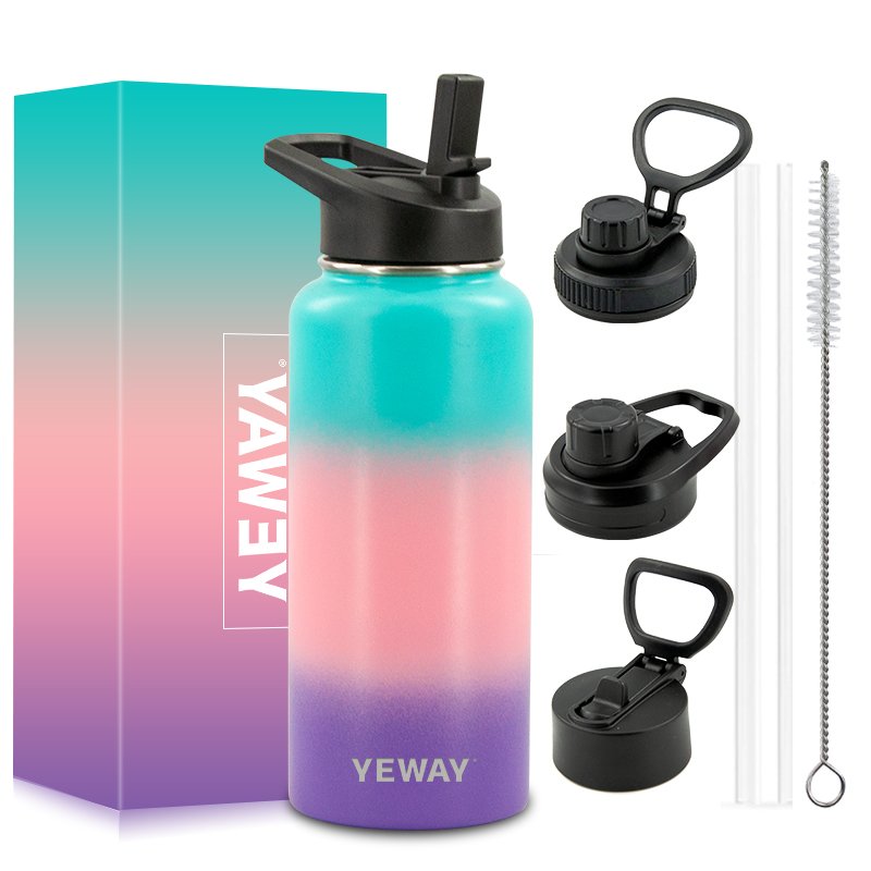 Yeway Hot Sale 32 Oz Bpa Free Leakproof Drinking Insulated Water Bottle