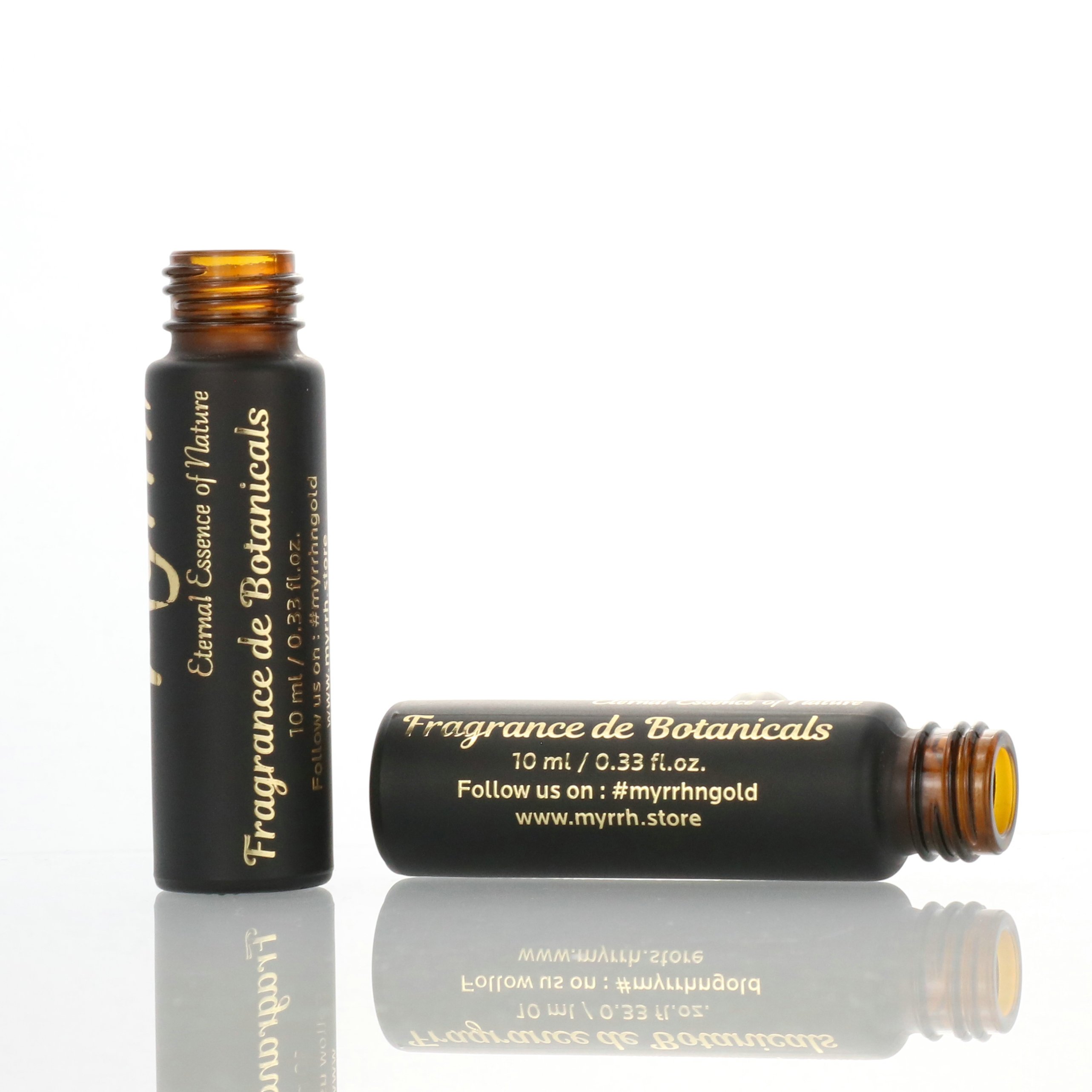 roller bottle 10ml matte black amber blue roll on glass bottles with metal ball 1/3 oz for perfume oil cosmetic packaging