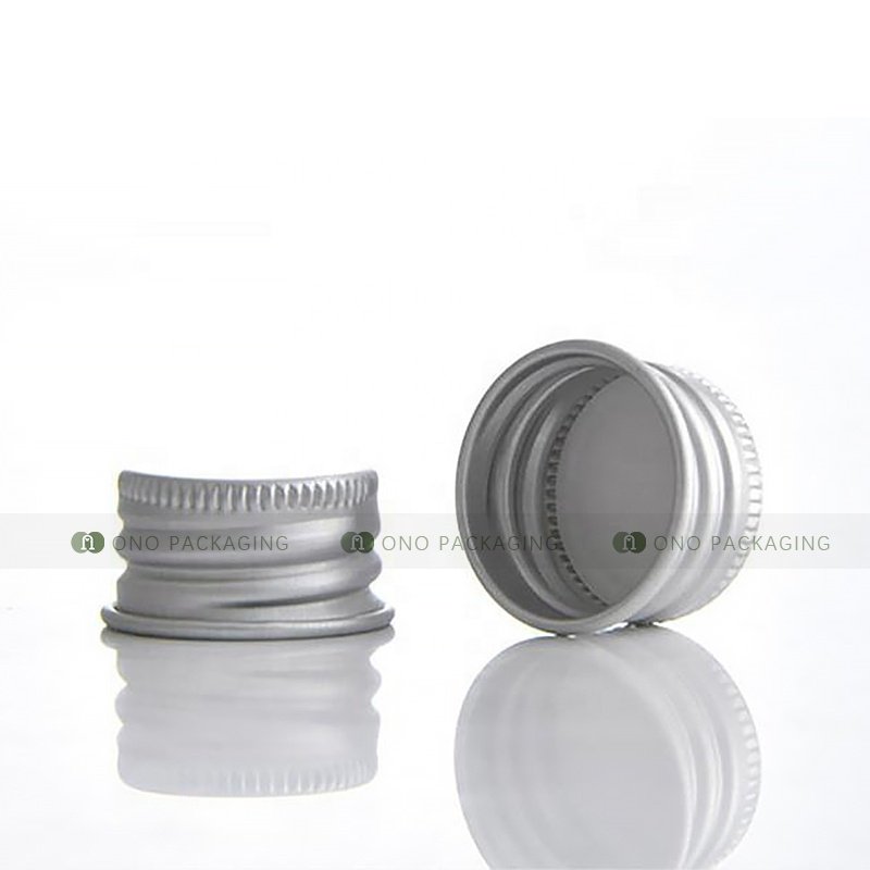ONO 37mm Diameter High Borosilicate Screw neck Tube Bottle Clear Glass Vial Test Bottle with aluminum lid