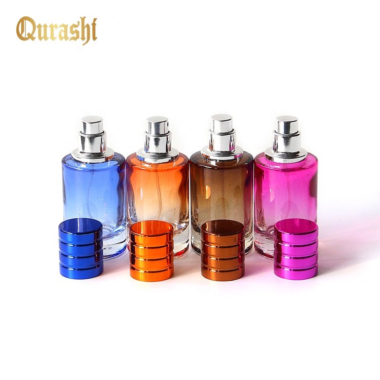 30ml colorful perfume spray glass bottle