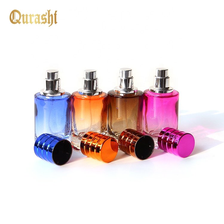 30ml colorful perfume spray glass bottle