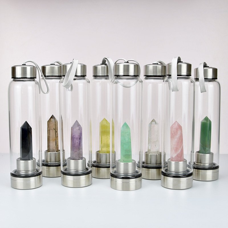 Water Cup High Temperature Resistant Glass Water Cup Crystal Water Bottle