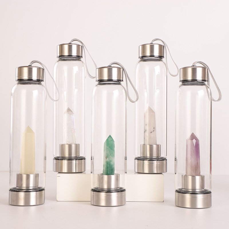 Water Cup High Temperature Resistant Glass Water Cup Crystal Water Bottle
