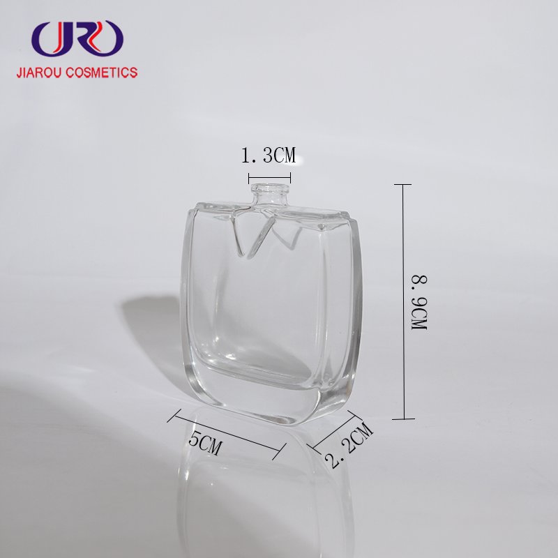 Factory Customized Handbag Shape Glass Bottle 80ml Empty Perfume Bottle Unique Model