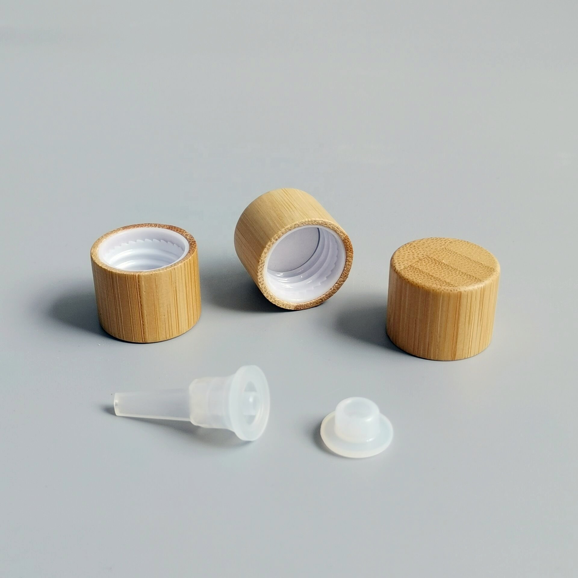 opal glass bottle 200 ml 100ml 50ml 30ml white cosmetic glass bottle 15ml 10ml empty essential oil bottle with bamboo cap