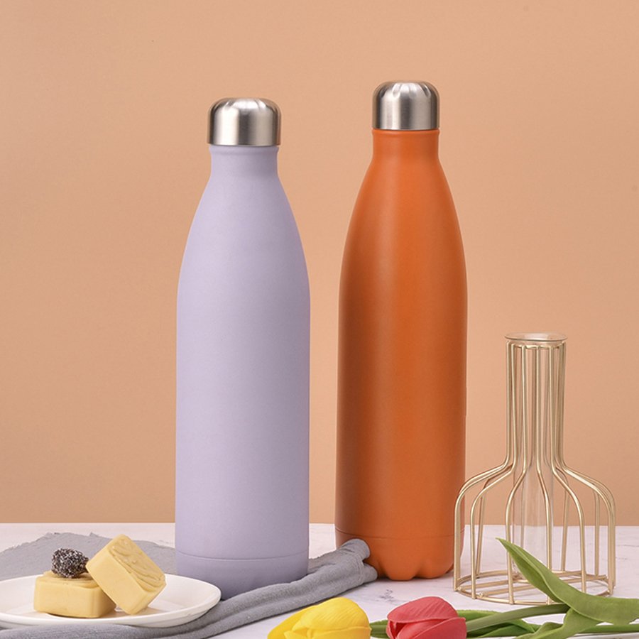 KARRY VESSEL Customized Logo Print Eco Friendly Stainless Steel Reusable Water Bottle Vacuum Flask Thermal Bottle