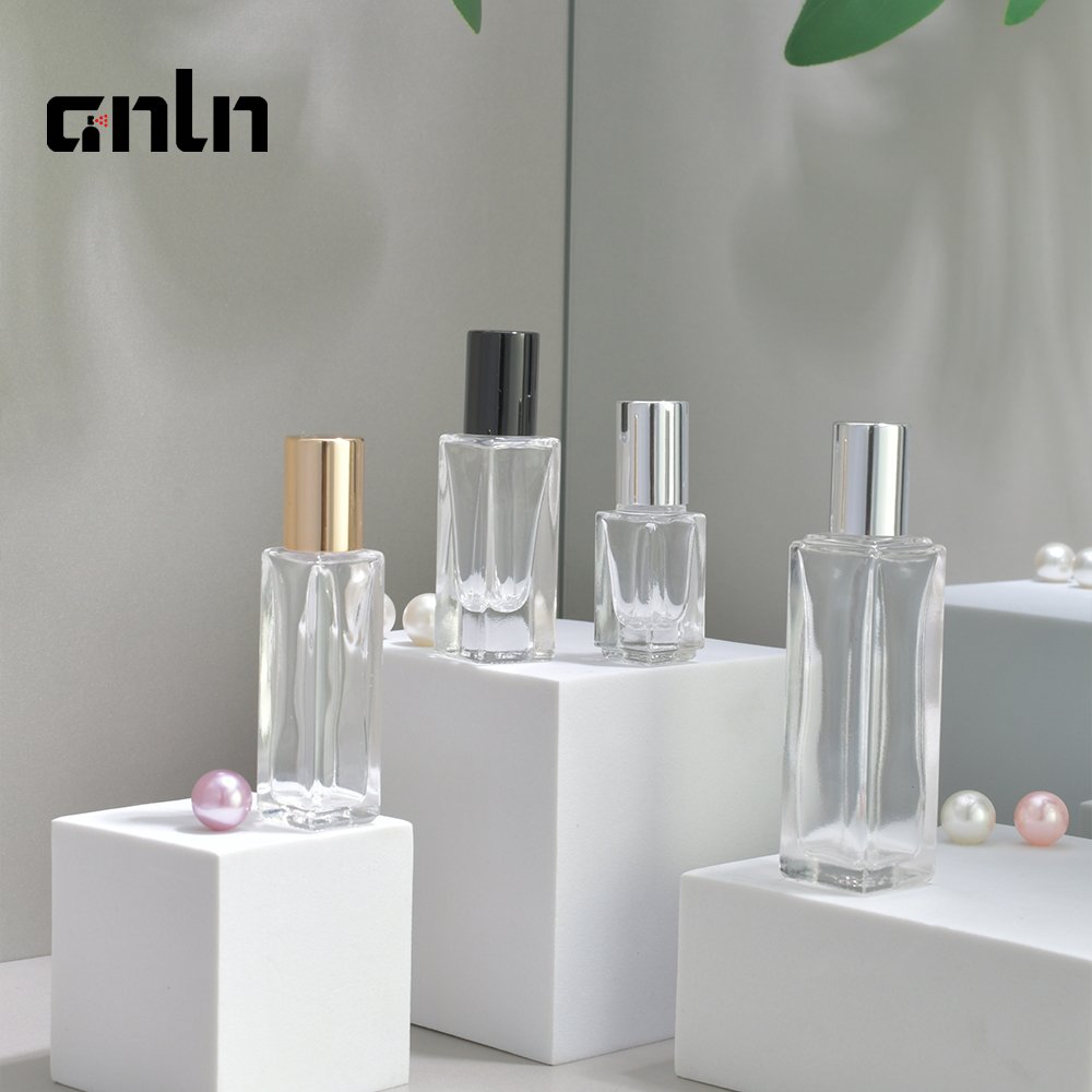 ANLN Wholesale mini fragrance perfume 3ml 5ml 20ml empty glass attar roll on oil bottle