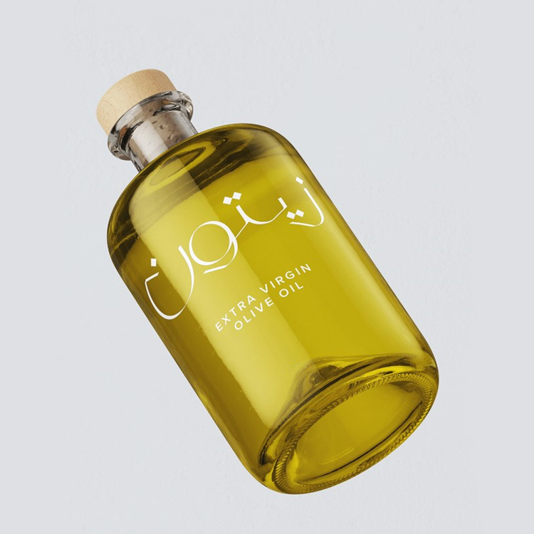 Bulk 100ml 250ml 500ml 750ml 1L Empty Square Dark Green Cooking Olive Oil Glass Bottles spirits bottles 750 ml