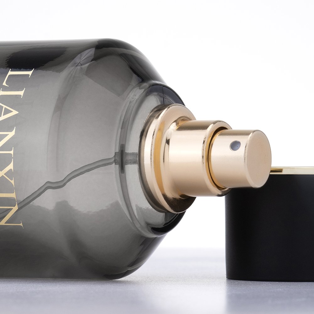 Custom Black Luxury 30ml 50ml 100ml Empty Perfume Cylinder Glass Bottles Perfume Travel Refill Bottle With Boxs