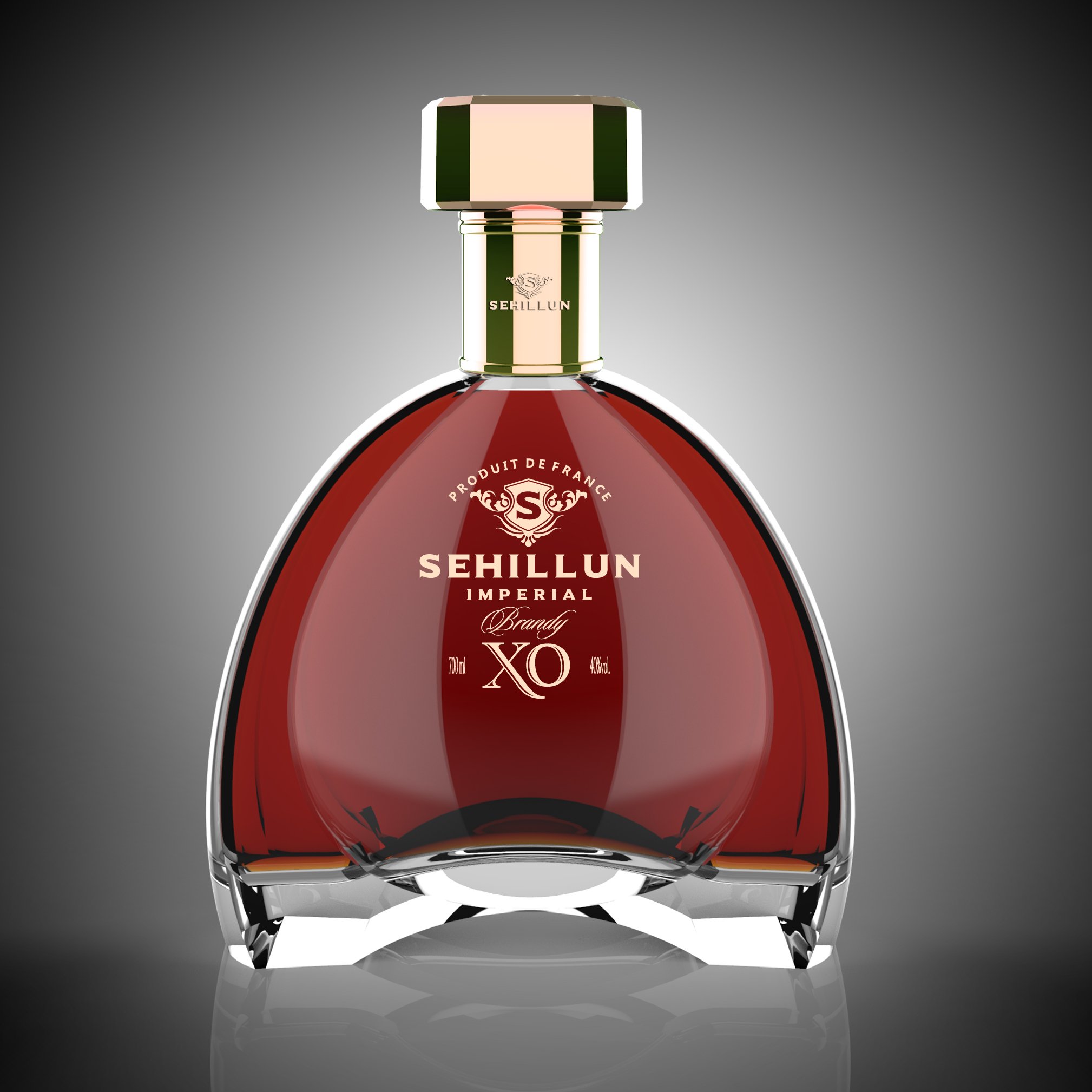 Low MOQ 750ml Custom Luxury Clear Whisky Brandy Wine vodka empty liquor bottle Glass Bottle
