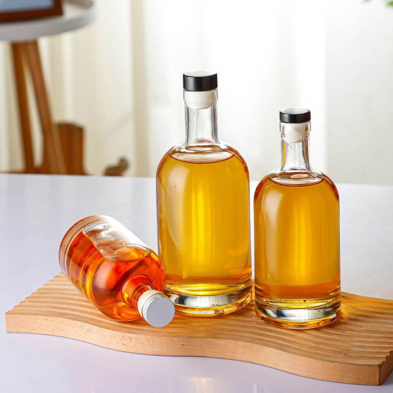 100ml 200ml 375ml 500ml 750ml 1000ml Clear Hot Vodka Brandy Frosted Liquior Wine Glass Bottle