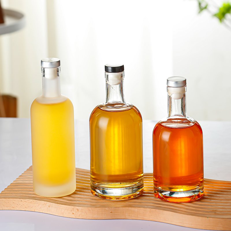 100ml 200ml 375ml 500ml 750ml 1000ml Clear Hot Vodka Brandy Frosted Liquior Wine Glass Bottle
