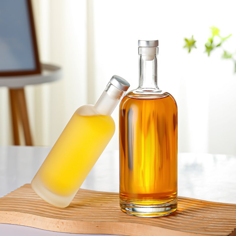 100ml 200ml 375ml 500ml 750ml 1000ml Clear Hot Vodka Brandy Frosted Liquior Wine Glass Bottle