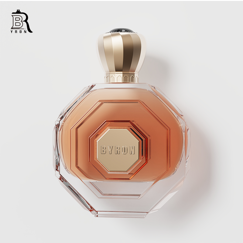 New Design High Quality Elegant Empty 100ml Atomizer Clear Perfume Bottle With Plastic Cap