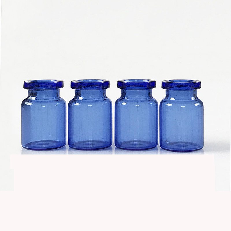 Amber Blue Clear Small Freeze-dried Powder Bottle Glass Bottle Supplier