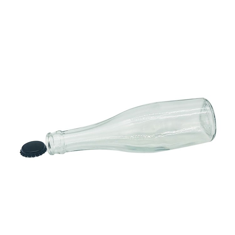 200 ml round shape empty glass drinking bottles wholesale