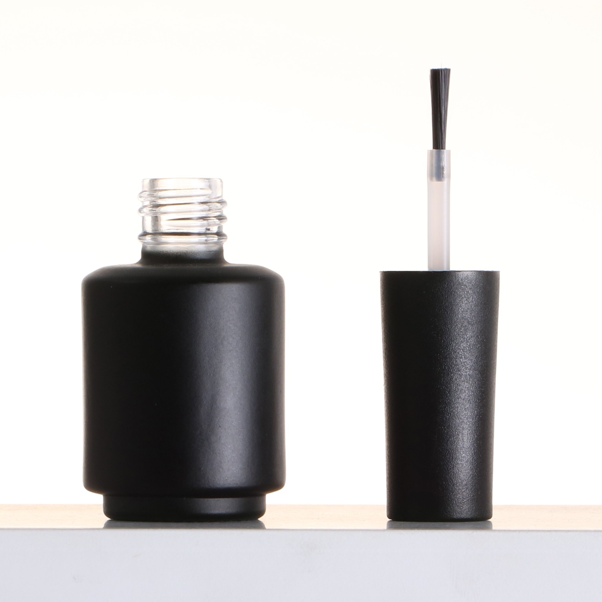 8ml-15ml gap tube cleaning brush semi automatic capping machine octagonal perfume glass bottle with roller