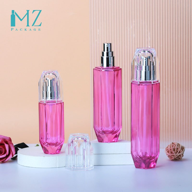 Supply Wholesale Thick Bottom Luxury Toner Lotion Skincare Glass Bottle