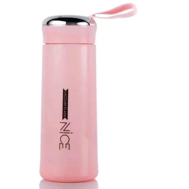 New Nutrition Milk Shake Protein Creative Water Bottle 400ML Plastic Glass Double Insulation Shake Bottle