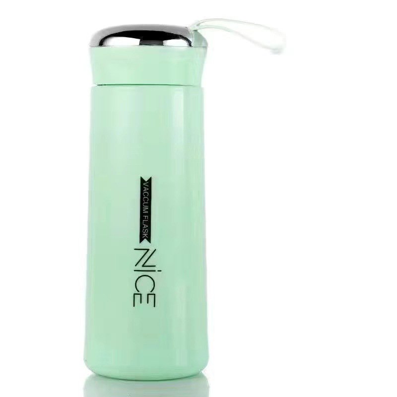 New Nutrition Milk Shake Protein Creative Water Bottle 400ML Plastic Glass Double Insulation Shake Bottle