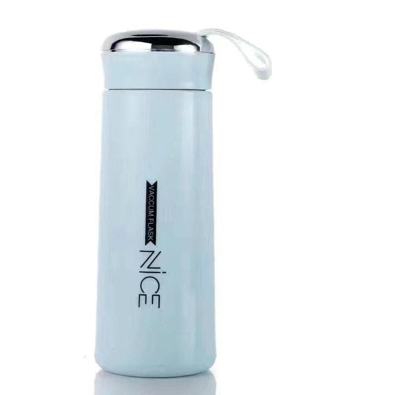 New Nutrition Milk Shake Protein Creative Water Bottle 400ML Plastic Glass Double Insulation Shake Bottle