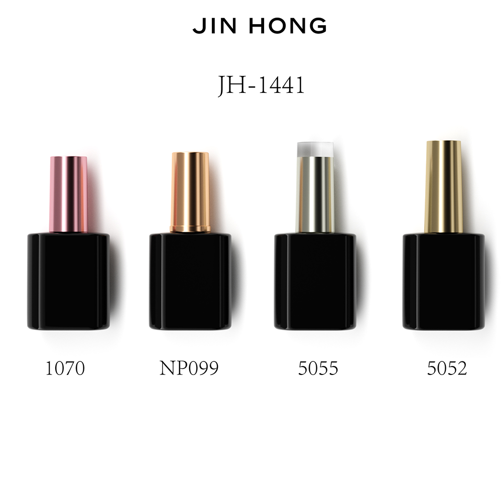 14ml wholesale top coat nail ponish glass cosmetic packaging manufacturer uv gel bottle with brush