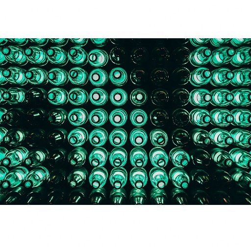 glass bottle