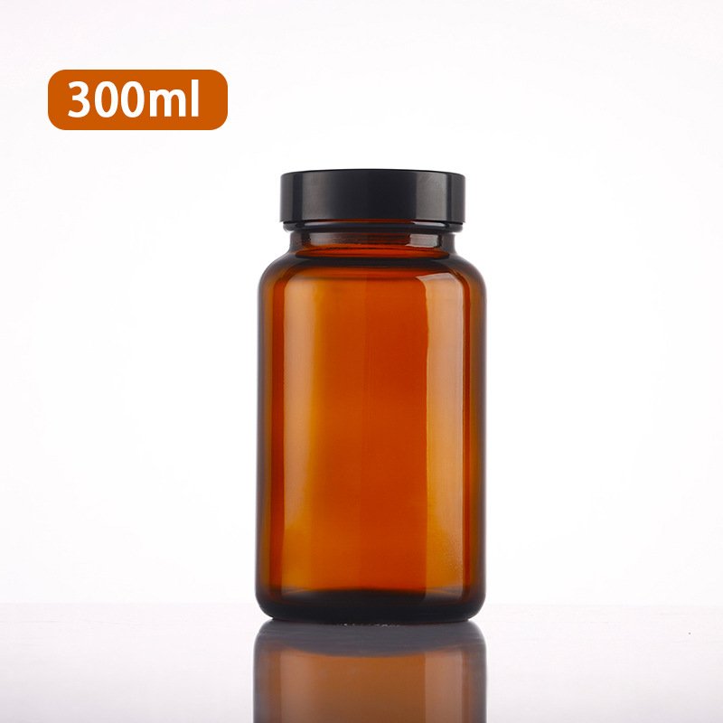 100ml 125ml 150ml 180ml 200ml 250ml Pharmaceutical Oral Syrup Glass Bottle Medicine Amber Bottle With cap dropper aluminium lid