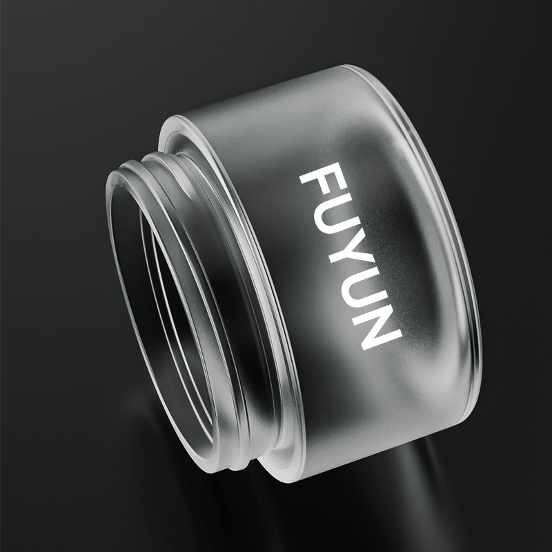 Frosted glass bottles dropper thick bottom pressure bottle for refillable lotion 200ml with skincare glass packaging jar