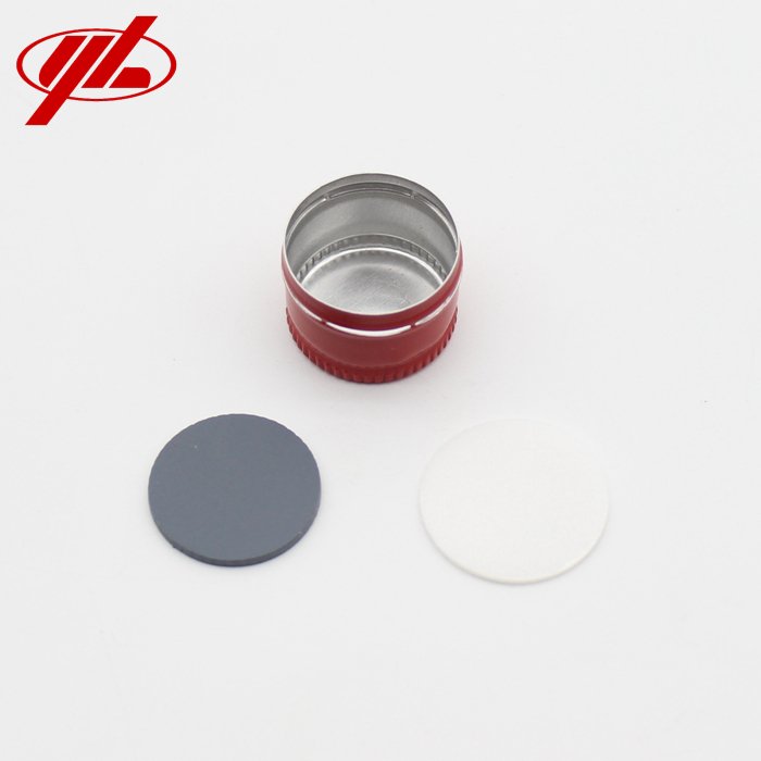 Moulded Amber Glass Bottle For Liquid With Proof Aluminium Plastic Screw Cap Gasket