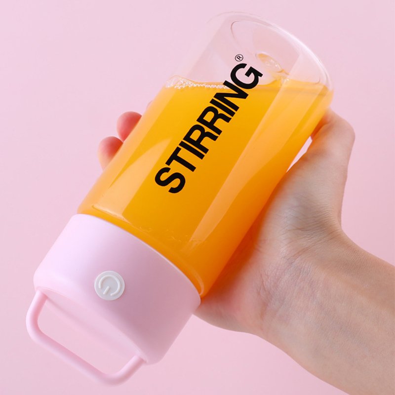 Custom Logo Promotional Sport Gym Bpa Free Portable 10oz Clear Electric Self Stirring Mixing Coffee Protein Shaker Bottle
