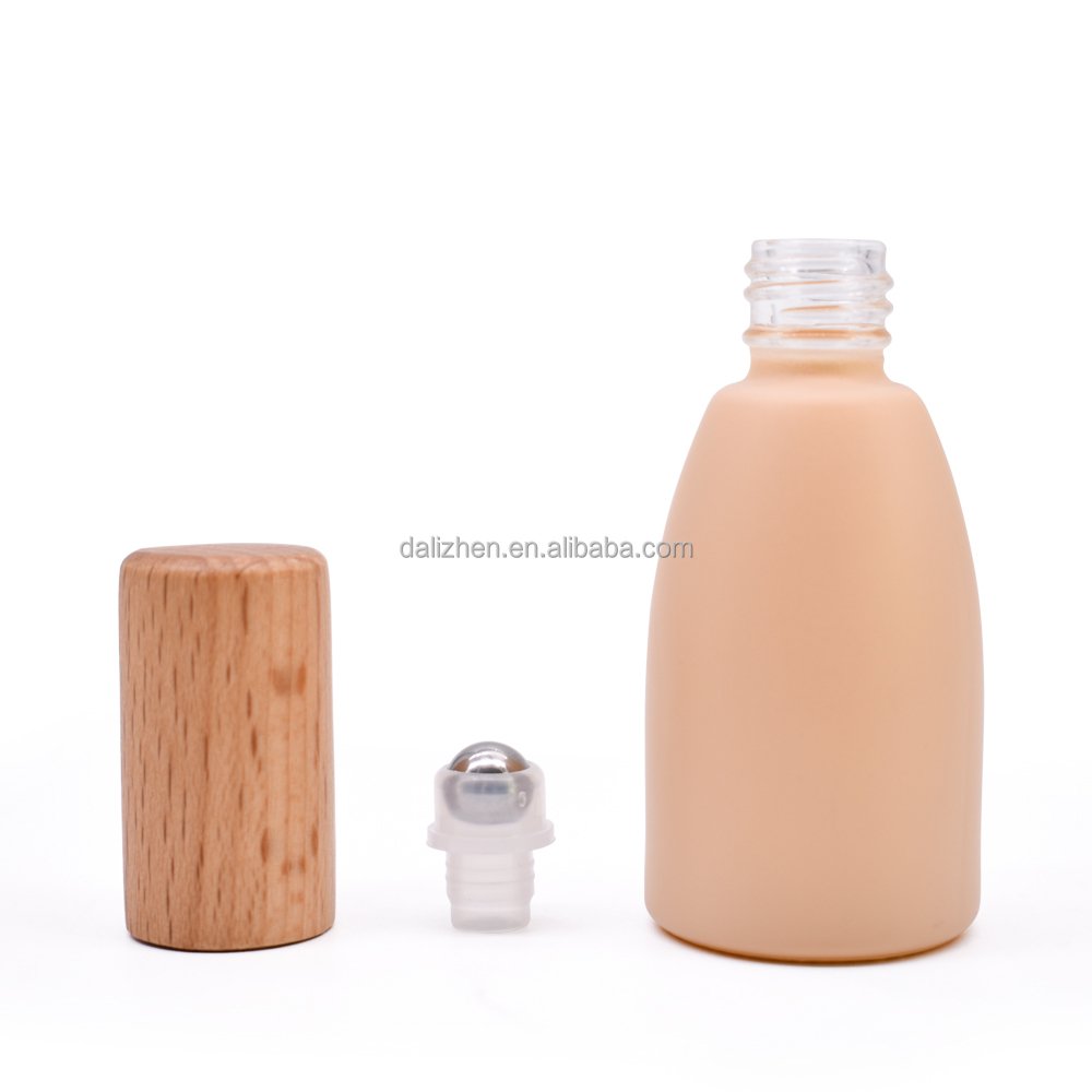 New design 10ml essential oil roll on glass bottle with roller