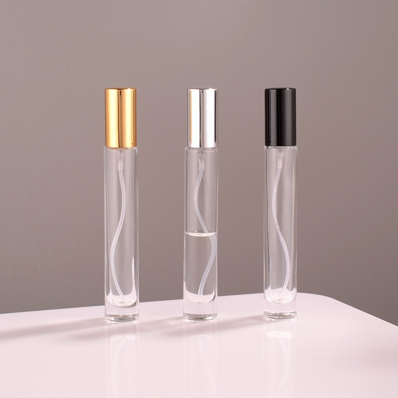 Luxury Unique Design Your Own Empty Perfume Oil Bottles Dubai Custom 2ml 3ml 8ml 15ml 30ml Glass Spray Black Perfume Bottles