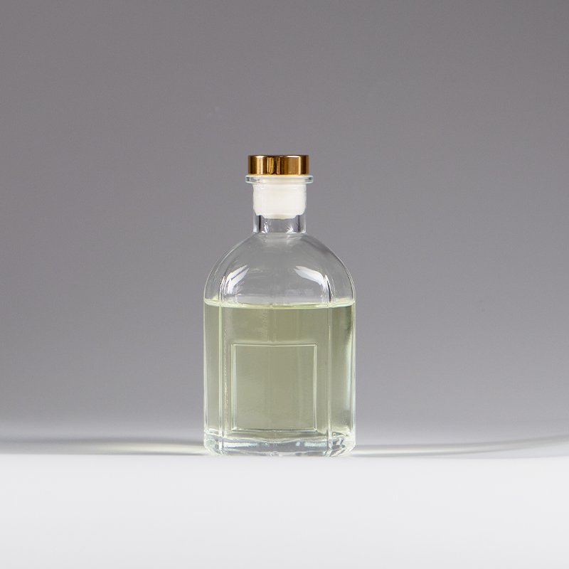 250 ml clear empty unique shaped home glass aroma fragrance reed diffuser bottle