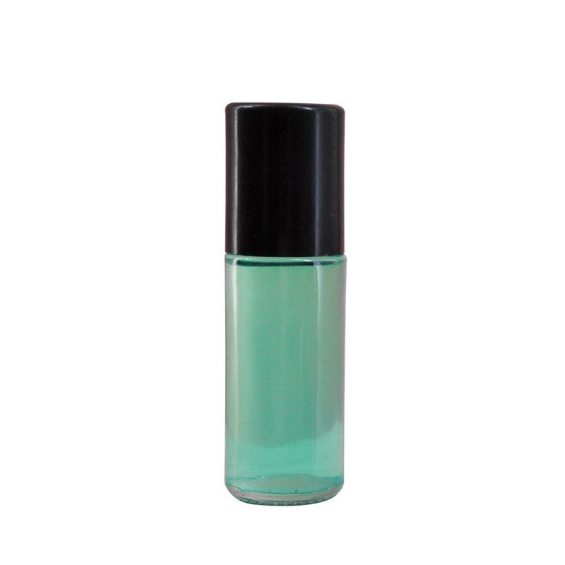 High quality 30ml 50ml round shape Roll On glass bottle essential oil ball bottle Empty Roller Bottle With Cap