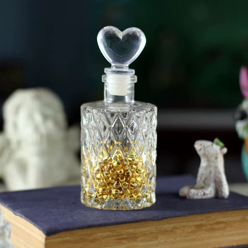 100ml Aromatherapy Glass Bottle Clear Color Perfume Bottle Perfume Oil Reed Diffuse Home Decorative Freshen Bottle