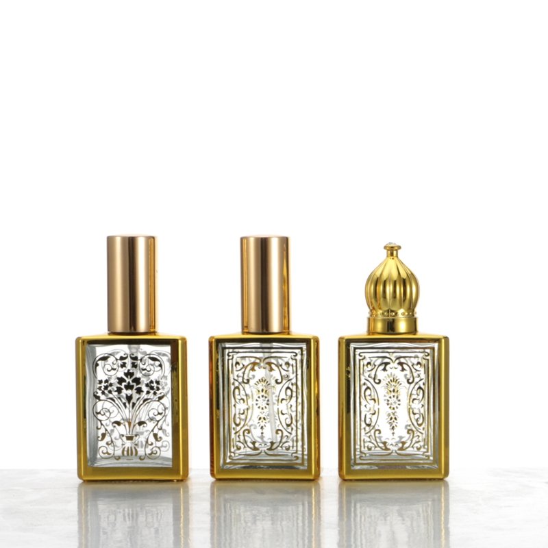 Arab High-end Spray Empty Bottle Portable Glass 15Ml Travel Sample Press Perfume To Replace Empty Bottle